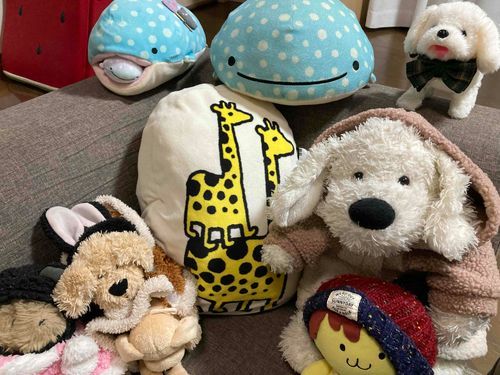 誕生日、みんなに祝ってもらったドッグ。
唐揚げも作ってもらったドッグ！