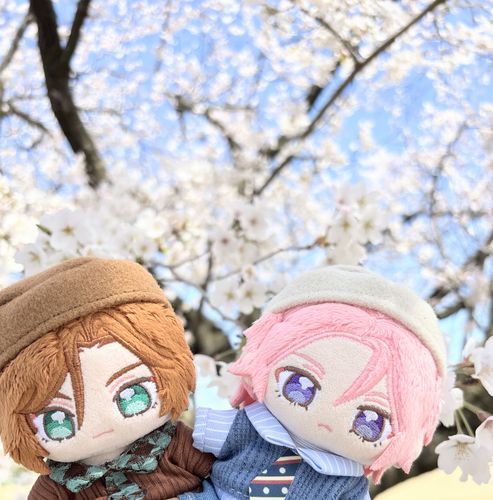 🌸かいぬちはんと約3週間振りの散歩꙳⋆⸜(´˘`𓐍) ⸝ꔛ♡
桜🌸と撮ってもらったでꕤ︎︎·͜·
ピントずれずれやがな……𐤔𐤔𐤔

🐱やっぱこはぬさんは桜🌸が似合うなぁ⭐️
でもそこは花より団…だなぁ⭐️

🌸なんやと(°ㅂ° ╬)!?

🐱(*ΦωΦ*)✨️✨️𐤔𐤔𐤔