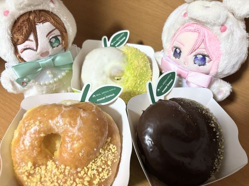 🐰🐱ミセスドーナツ🍩ᕷ*.°

🐰🌸新作やな⭐️
うさまだはんと半分こな*ˊᵕˋ*