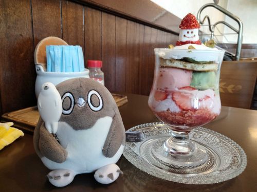 去年の写真出てきた。アザラシ食べないでね。
