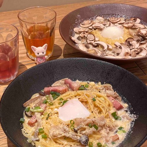 カルボナーラ大好きです