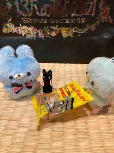 こわっかっただろー？
は、はい  ならばお菓子をよこせ
はいどーぞ🍪