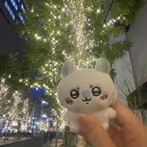 ふわぁ〜きらきらにつつまれてる🧤♡