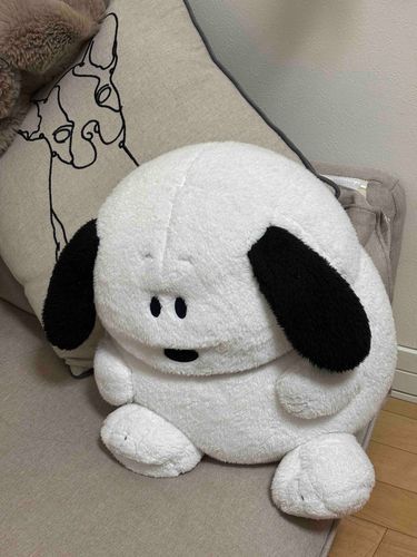 毎日背もたれになってもらってるおにぎり、こんなに潰しちゃってごめんね、
いつもありがとうだいすき🤍
