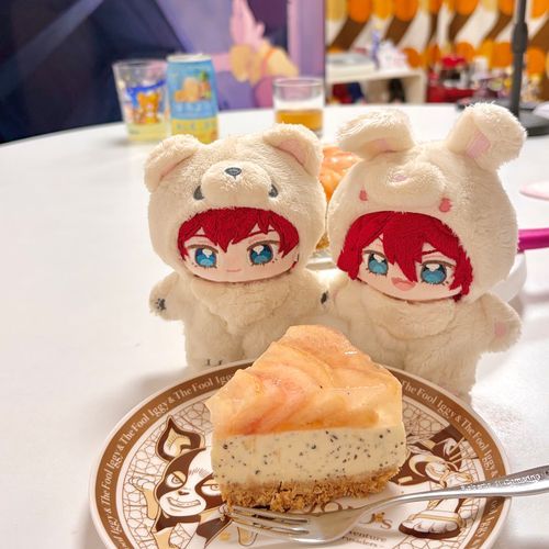 レアチーズケーキつくった🍑