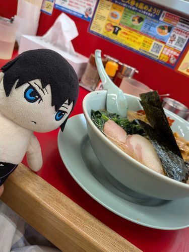 たまにはラーメンも、な！
