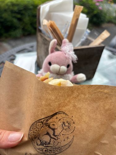 🍑🐰ケサディーヤ！チーズとハラペーニョでおいしさ満点！