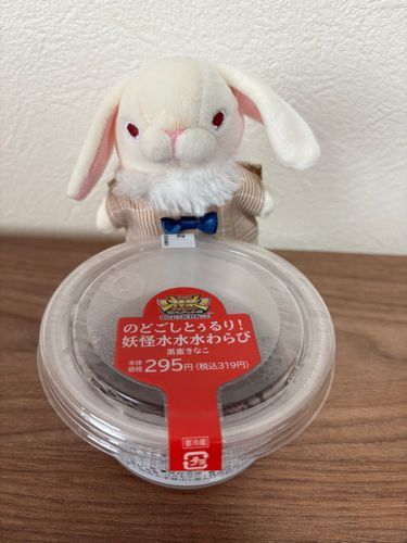 🤍🐰じめじめの暑さは、ひんやりのどごしツルンで乗り切るよ！