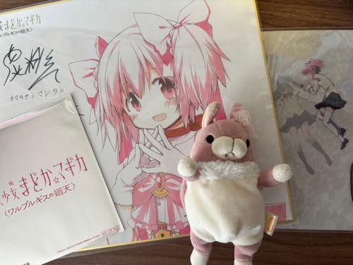 🍑🐰まどか☆マギカの映画を見てきたよ！おしゃべりしたいことがいっぱいだよ〜！