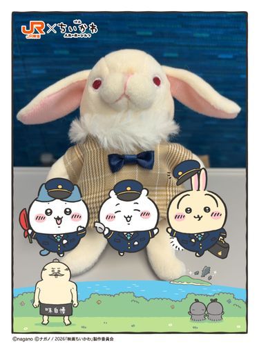 🤍🐰新幹線でびゅーんとしてるよ🚅