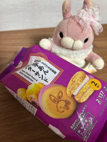 🍑🐰もうすぐ十五夜さんだから、うさぎさんのスイーツが多く並んでて嬉しいね♪