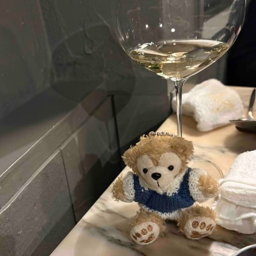一緒にワイン🍾😋