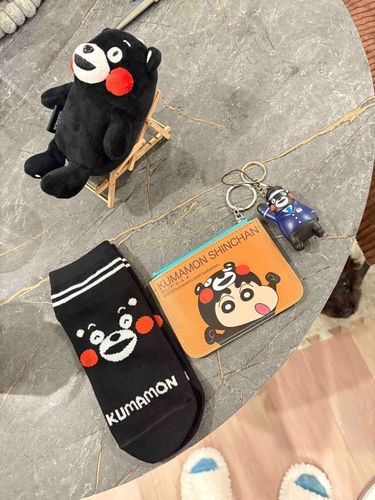くまモン先輩のグッズもらた🧸
