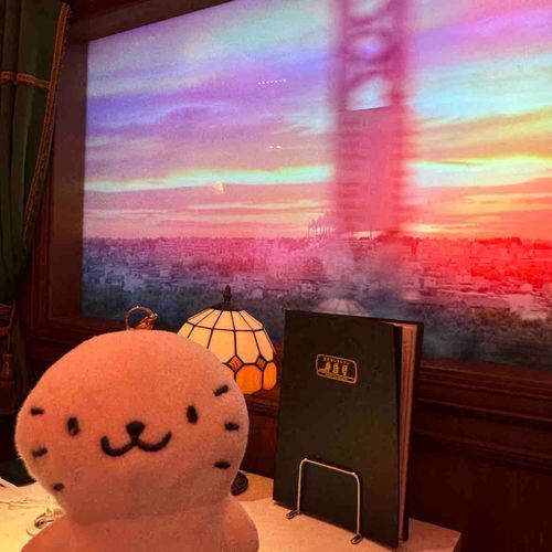 電車の中にあるレストラン🍽️