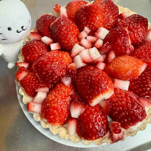 いちごタルト作った🍓
