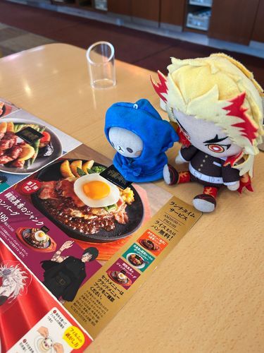じじゅつかいせんの　こらぼ
じょいふるで　ごはん

おきにいりは　ねぎとろどん