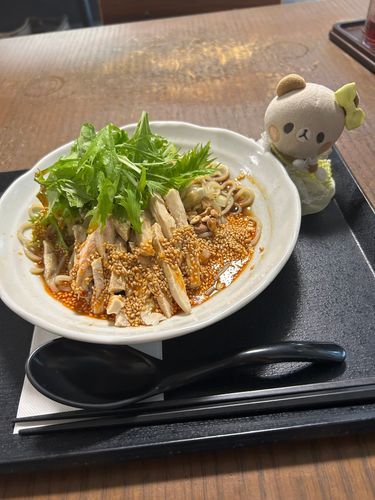 よだれどり　れいめん🍜
たべていいよって　いわれたけど　らーゆが　からすぎて　なみだでた