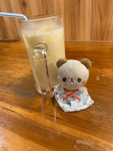 やといぬしと　とりきぞく
じゅーすだけ　のむのも　いい🍹