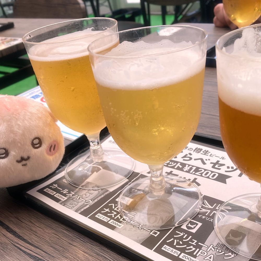 ビアガーデンで爆飲みしたら有り得ないくらい悪酔いしたよ！🤢✨

二日酔いは酒飲みの通過儀礼だよね、くりちゃん