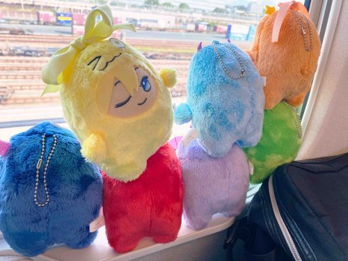 ナ！♮
可愛い後ろ姿を眺めてガタンゴトン。
モンナギちゃんからファンサいただきました🫶