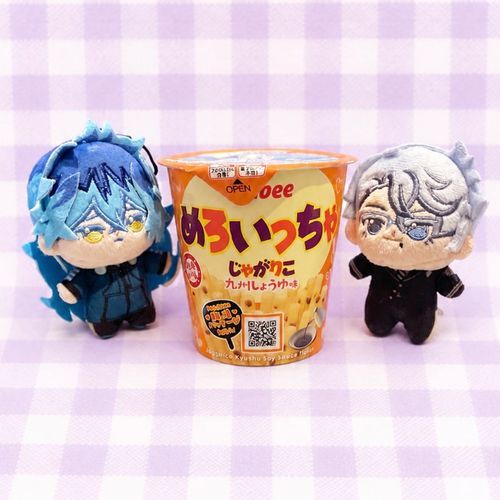 ほわぬボ部ちゃん初お披露目🫶
引っ越してから九州醤油味が1番好きな味になりました❣️
めろいといえばほわぬちゃん💙💜