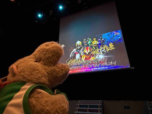 ゴジュウジャーショー楽しかったかばぁ！
ブーケ様もいたかばー！！