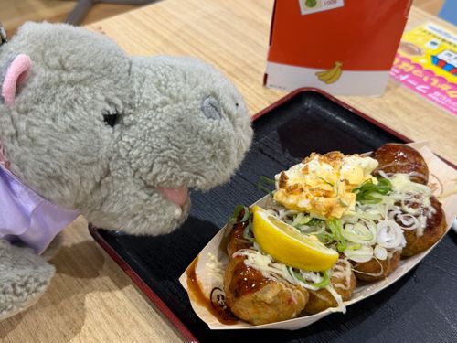 久々の銀だこ！銀魂コラボやってたかばぁ
！！レモンタルタル美味かったかば(*´Д｀*)