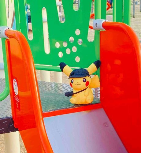 まめ:せっかくトレーナーさんからあたらしいぼうしをもらったからさんぽに行ってみたけど、今日はさむかったよ……