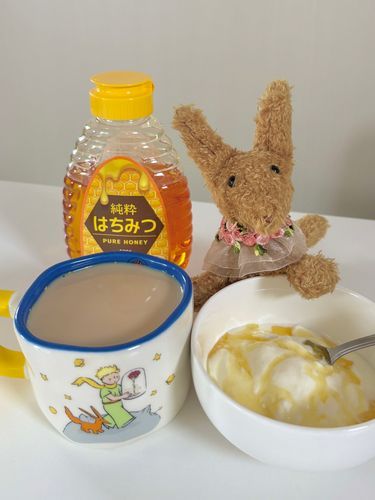 はちみつヨーグルトタイム🍯☕️🌟
