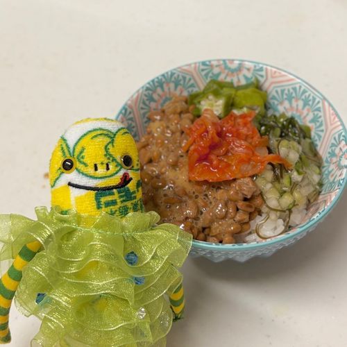 白米🍚✨ねばねばで健康🤸