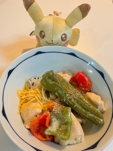 野菜カレー🍛
ルーは見えない👀