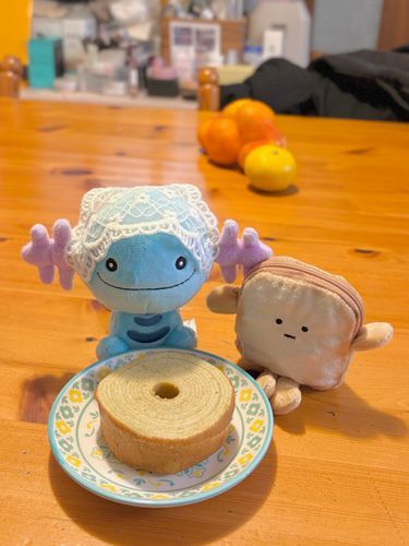 ﾊﾞｳﾑｸｳﾍﾝ!!!!と新しい友達🍞