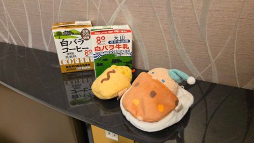 旅行2日目は鳥取🏜🐫
きのうは朝はやかったから、あげっコたちはお休み中💤