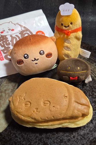 ちいかわ焼き！
ラッコ先生パンプキン味🎃