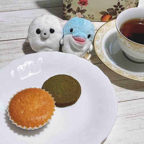 バレンタインのいただきものお茶会　第一弾