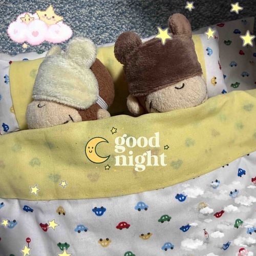 アイマスクだよ🐵🐵
おやすみなさ〜い💤