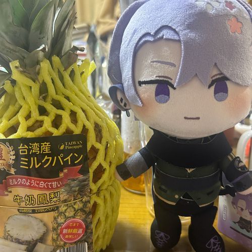 遠征部隊の持ち帰ってきた、鳳梨という食べ物だそうです。
