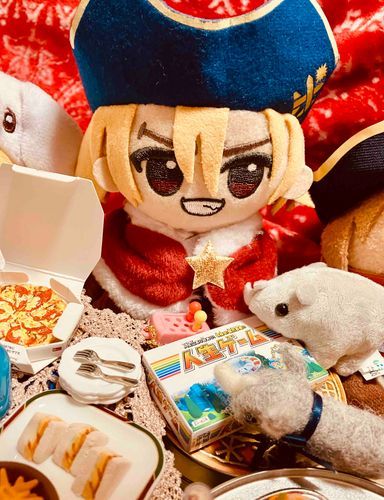 ごちそうのあとは人生ゲームもするぞ！