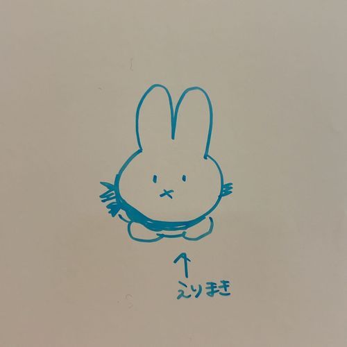 平面えりまき