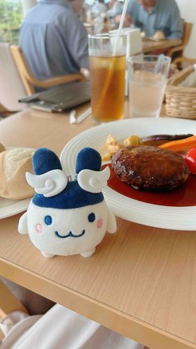 みみちさん、美味しいハンバーグだよ