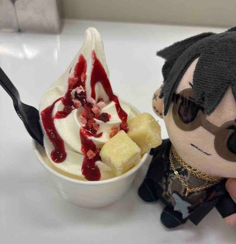 ソフトクリームおいしかったね