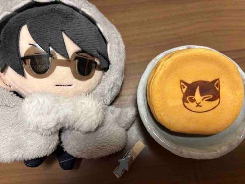 ねこの日にﾈｺﾁｬﾝのおかし、たべたよ🐈