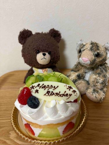 今日はお友達のジャッキーちゃんのお誕生日‼︎おめでとうー🎂🎉👏