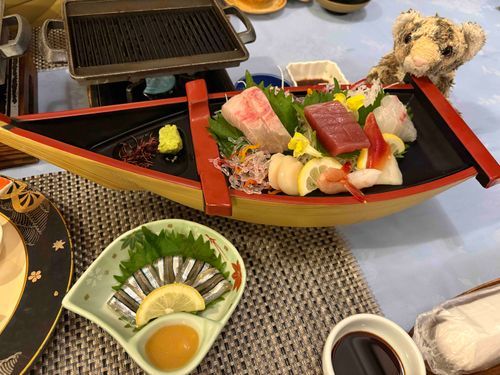 わぁ！新鮮なお刺身がいっぱい‼︎