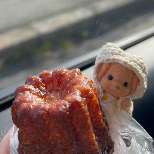 持ち主さんは かぬれ っていうお菓子が大好きらしい💭
ちゃいろ で おしゃれな 形......ぼくにちょっと似てる...？