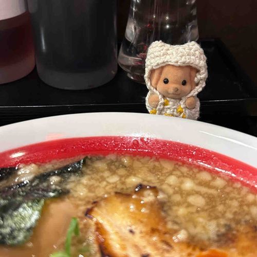 持ち主さん、ずっと我慢してたもの🍜
ぼくもたべた🎶
たまにはいいよね🌟