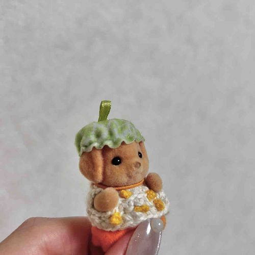 ぼくは めろんにもなれるんだっ🍈
オレンジのズボンが お気に入り🎶