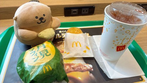 ぽぽちゃんはハッシュドポテトぜんぶたべる