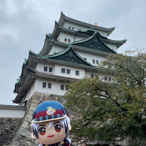 名古屋城🏯
来月から入場料が高くなってしまうとの事で滑り込み
