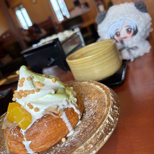 人生初のおかげ庵
ここだけのシロノワールと自分で焼くだんごは楽しい上に美味しい🍡
モーニングがおにぎりらしいので次は朝に行こうね🍙